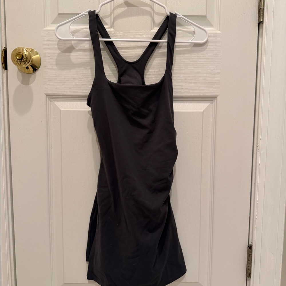 FP Movement by Free People Black Racerback Mini Dress